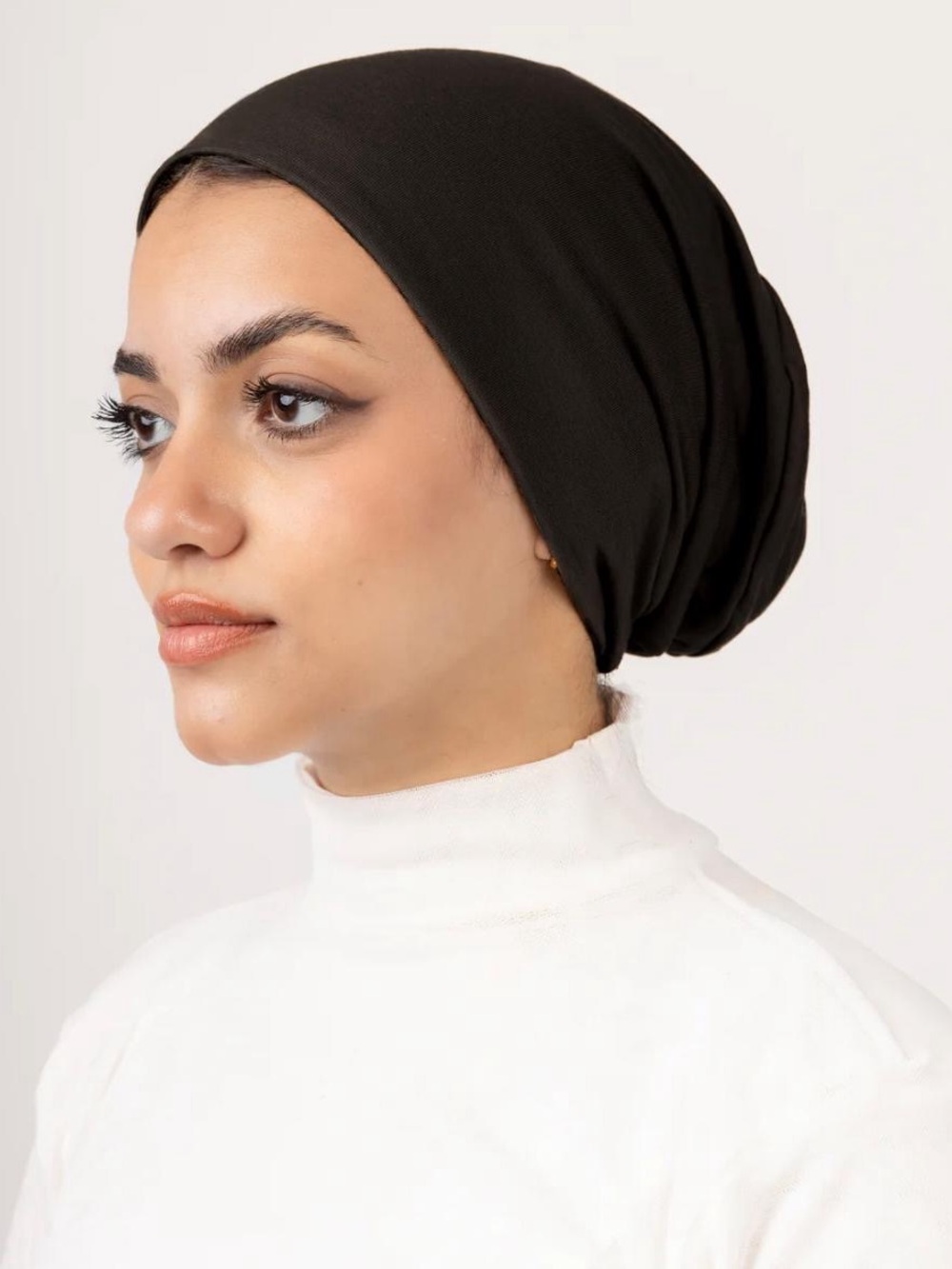 3 for Black Women's Hair Wrap - Lightweight Hijab Cap =$20